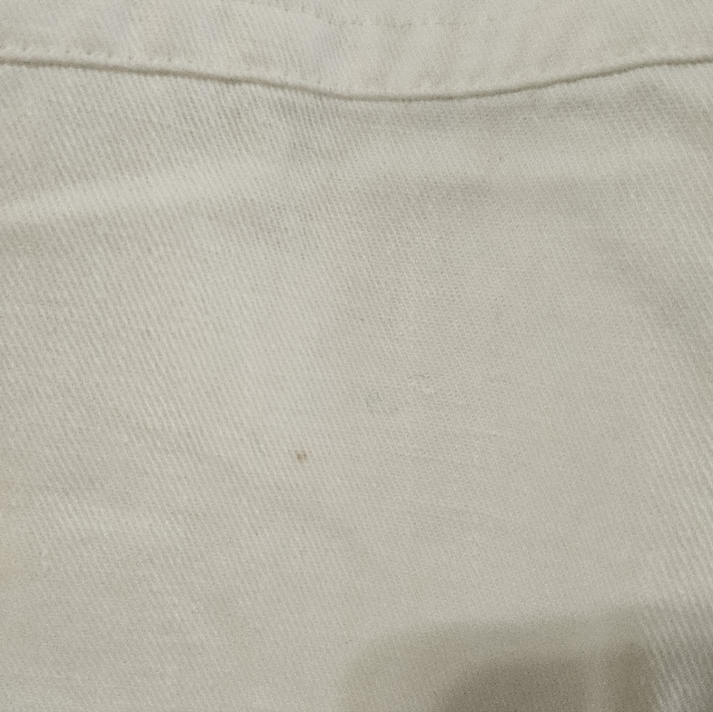 Ralph Lauren Collection White Linen Blend Navy Bomber Jacket - Picture 4 of 8